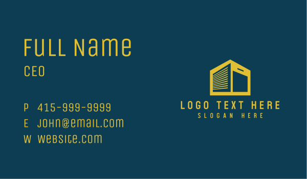 Shipping Distribution Warehouse Business Card Design Image Preview