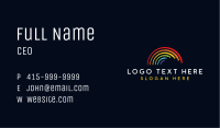 Rainbow Color Dots Business Card Image Preview
