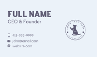 Friendly Dog Veterinary Business Card Image Preview