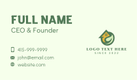 Home Leaf Yard Gardening Business Card Image Preview