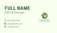 Home Leaf Yard Gardening Business Card Image Preview