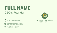 Home Leaf Yard Gardening Business Card Preview