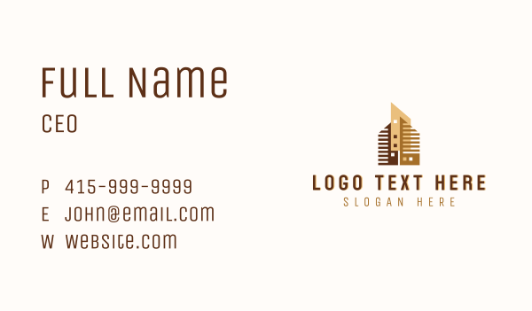 Property Real Estate Building Business Card Design Image Preview