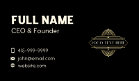Premium Luxury Jewelry Business Card Preview