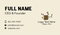 Coffee Berry Mug Business Card Design