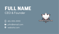 Haunted Spooky Ghost  Business Card Image Preview