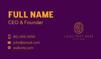 Woman Boutique Shop Business Card Preview