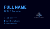 Ninja Assassin Gaming Business Card Image Preview