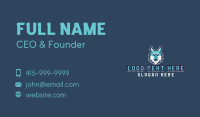 Blue Wolf Gaming Clan Business Card Preview