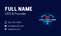 Car Wash Maintenance Business Card Design