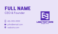 Futuristic Esports Clan Business Card Image Preview