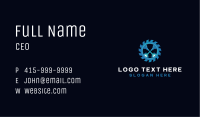 Laser Saw Fabrication Business Card Image Preview