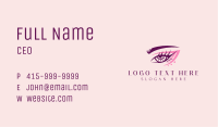 Sexy Eyelash Salon Business Card Image Preview
