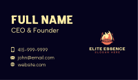 Chicken Grill Barbecue Business Card Image Preview
