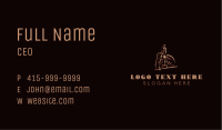 Barbarian Soldier Sword Business Card Image Preview