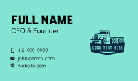 Truck Logistics Transport Business Card Preview