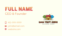 Preschool Nursery Daycare Business Card Design