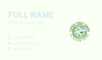 Globe Eco World Business Card Design