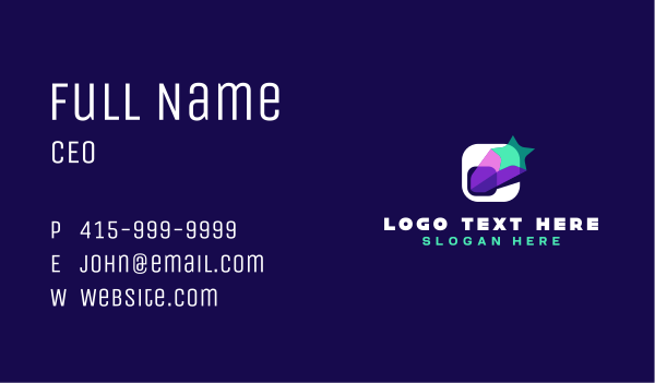 Star Media Entertainment Business Card Design Image Preview