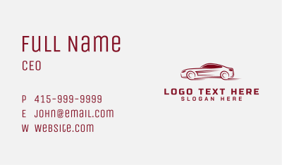 Express Automobile Car Business Card Image Preview