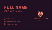 Medieval Banner Shield Badge Business Card Image Preview