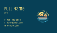 Tropical Island Ocean Business Card Image Preview