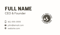 Peak Mountain Camping Business Card Image Preview