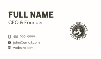 Peak Mountain Camping Business Card Preview