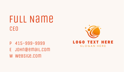 Corporate Leadership People Business Card Image Preview