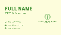 Shovel Plant Leaves Business Card Preview