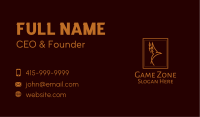 Bronze Flying Bird  Business Card Image Preview
