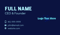 Sparkle Star Wordmark Business Card Image Preview