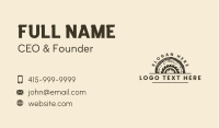 Woodwork Sawmill Carpentry Business Card Image Preview