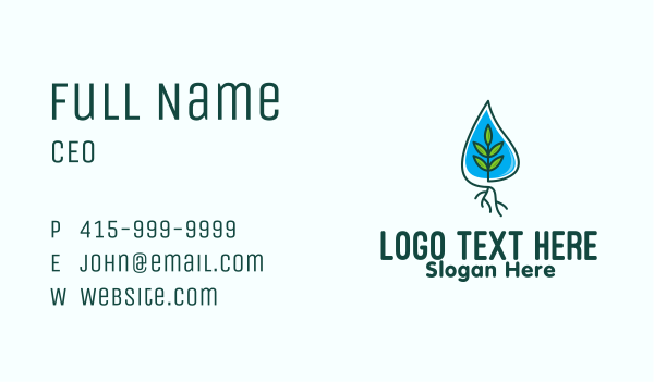 Mangrove Tree Planting Business Card Design Image Preview