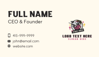 Paintball Shooting Tournament Business Card Preview