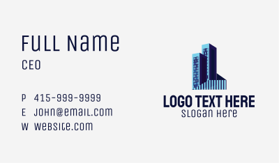 Building Structure  Business Card
