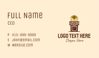 Tribal Tiki  Food Business Card Image Preview