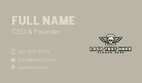 Skull Wing Badge Business Card Image Preview