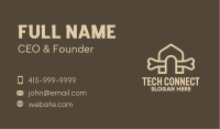 Bone Doghouse Kennel Business Card Image Preview