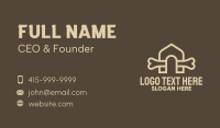 Bone Doghouse Kennel Business Card Design