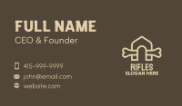 Bone Doghouse Kennel Business Card Image Preview