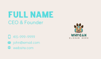 Puppy Paw Veterinary Business Card Image Preview