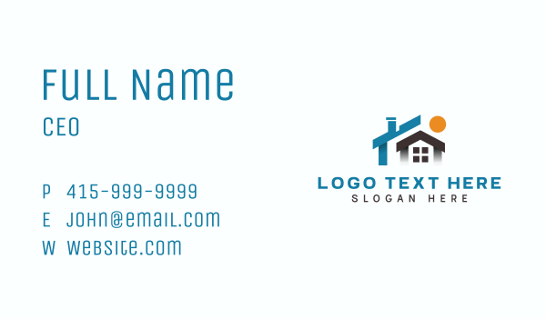 House Roof Realtor Business Card Design Image Preview