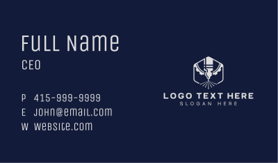 Metalwork Laser Engraving Business Card Image Preview