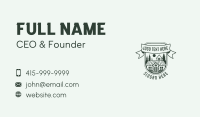 House Cabin Roof Business Card Image Preview