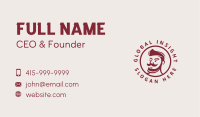 Handsome Beard Man Business Card Image Preview