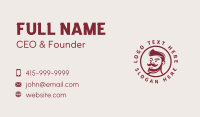 Handsome Beard Man Business Card Image Preview