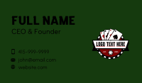 Casino Poker Card Business Card Preview