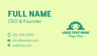 Cute Frog Eyes Business Card Design