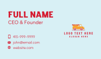 Hot Dog Food Truck Business Card Image Preview